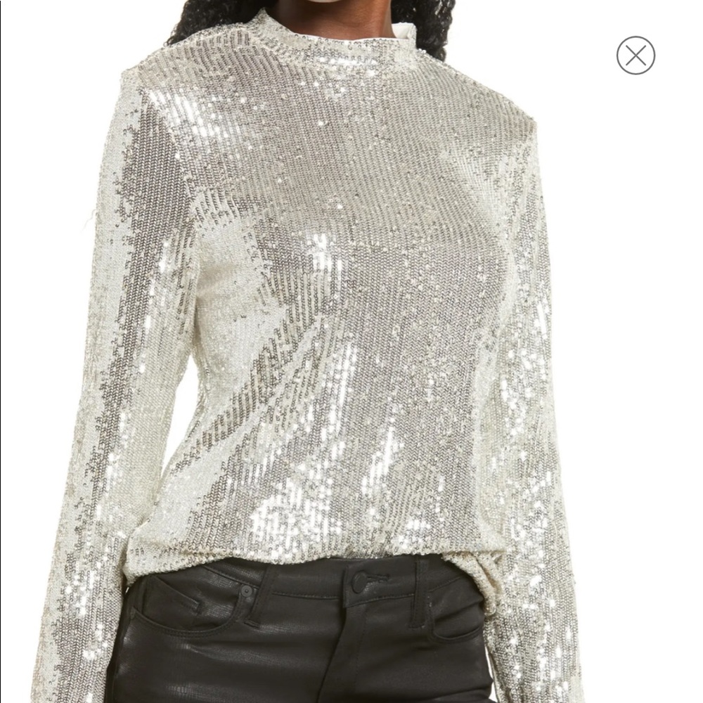 Sequin top